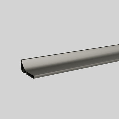 Anodizzato Furniture nascoste Hardware Maniglia tira per porta armadio comodino