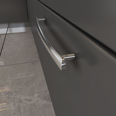 Cromo Finitura 192mm Armadio Hardware Manicotti Cucina Stile Moderno