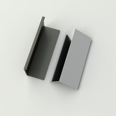 ISO Matte Nero Armadio in alluminio Manicotti Tirare per camerino armadio comodino