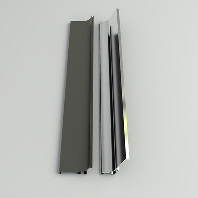 OEM Quadrato Aluminio Gola Profile Infissi da cucina per armadio