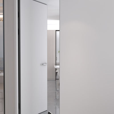 Porta interna in alluminio con cornice in nido di miele Finitura in alluminio in alluminio in alluminio