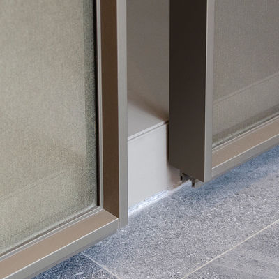 OEM Slimline Aluminico interne porte scorrevoli per la casa di partizione ingresso