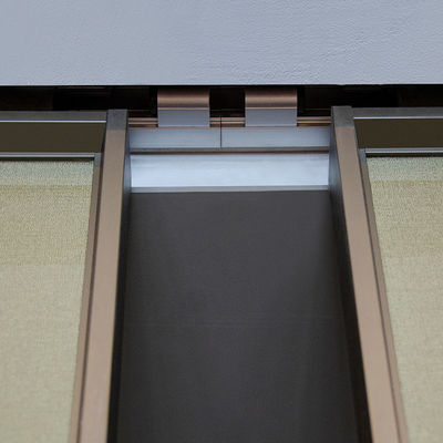 Perfilo di alluminio per porte scorrevoli interne di linea snella personalizzato