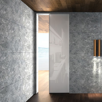 Anodizzato cavità nascosta porta scorrevole interna in alluminio montata a muro
