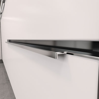 ODM armadio laccato manicotti di hardware a forma di J tirare per la porta della cucina