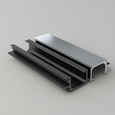 Profil di maniglia in forma di G integrato lucidato rivestito per porte di cucina