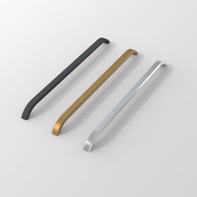 Leggio di alluminio Manicotti per guardaroba moderna Nero Colori matt