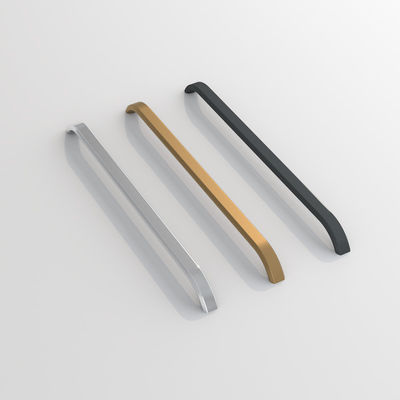 Leggio di alluminio Manicotti per guardaroba moderna Nero Colori matt