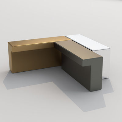 OEM Luxury Style Manica per mobili da cucina Unico colore Argento Oro Nero
