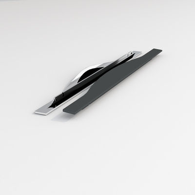 Arredamento in lega di alluminio Hardware Armadio Manicotti Cassettiere Arredamento Manicottiere Manopola Colore nero